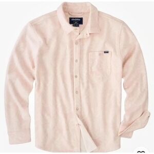 Chubbies Funky Spore Flannel Button Down Pink Shacket  Men's  L